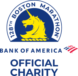 128th Boston Marathon logo